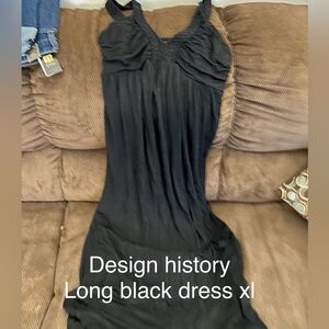 Long black dress casual great for summer